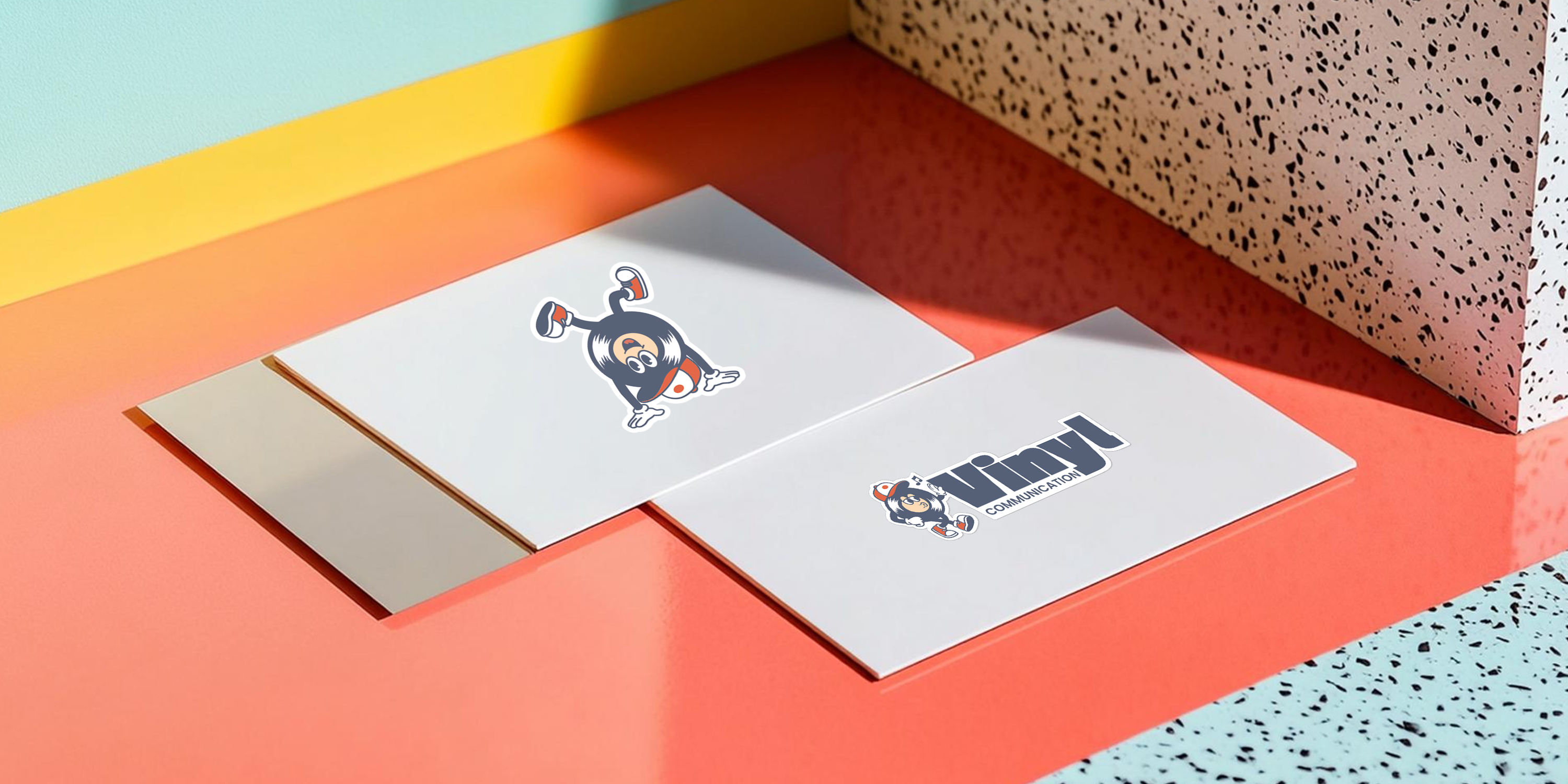 Illustration Identité Visuelle VINYL